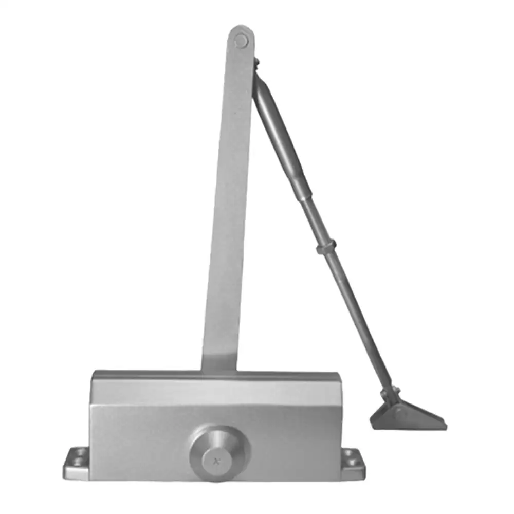 Ebco DC-301 Overhead Scissor Arm Door Closer With 105 Kg Weight Capacity- Silver Finish 