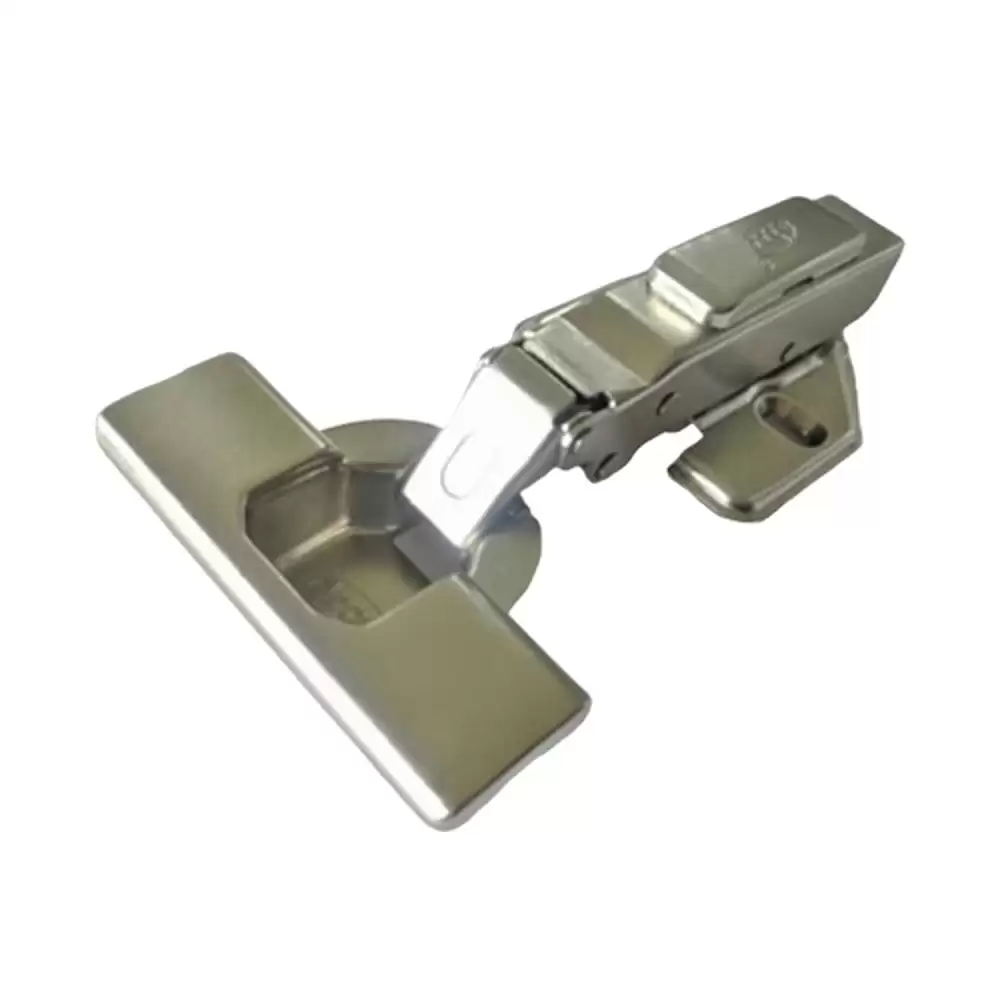 Ebco H125-1-SC Full Overlay Soft Close Concealed Hinge With 0 Crank- Nickel Plated