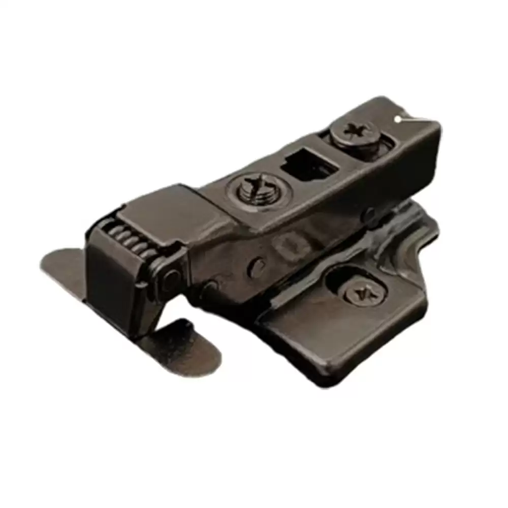 Ebco HAP2-TN Half Overlay Concealed Hinge For Aluminium Profile 3D With 8 Crank- Titanium