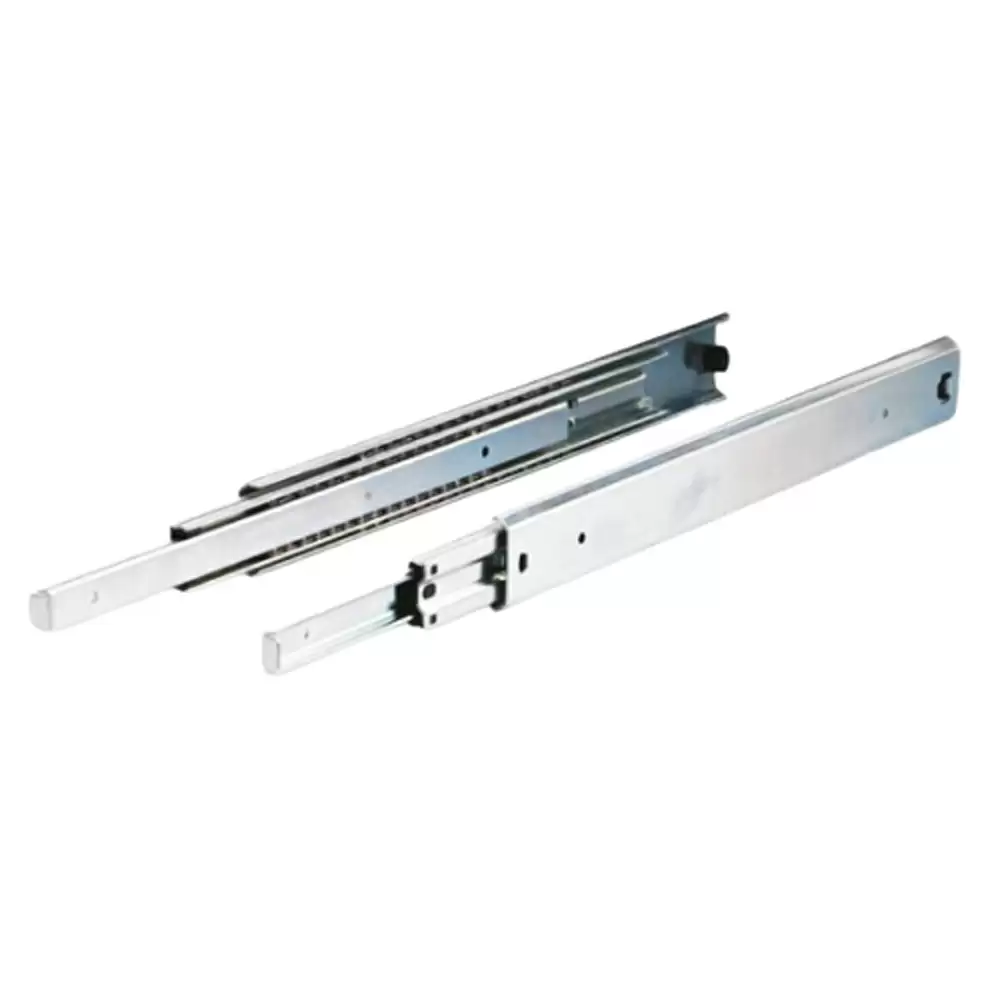 Ebco HD90-90 Regular Close Ball Bearing Drawer Slide- 36 Inch (Zinc White)