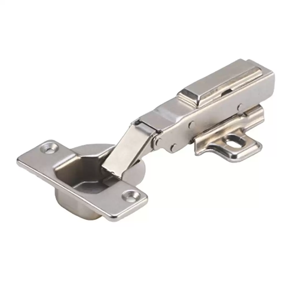 Ebco HTD2-SC Half Overlay Soft Close Thick Door Concealed Hinge With 8 Crank- Nickel Plated