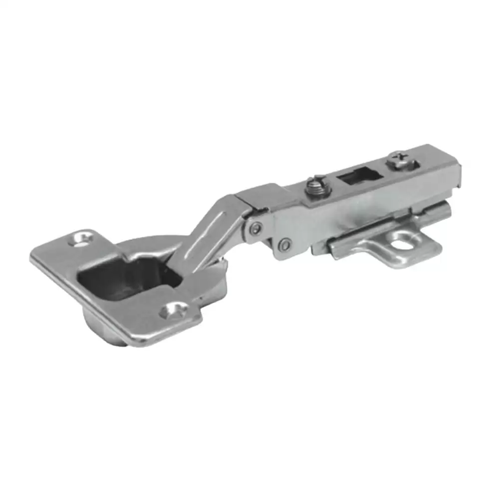 Ebco HTD1 Full Overlay Thick Door Concealed Hinge With 0 Crank- Nickel Plated