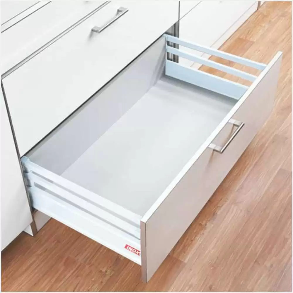 Inox J11.00.500 EDS Concealed Slider With Double Rail- 190 mm