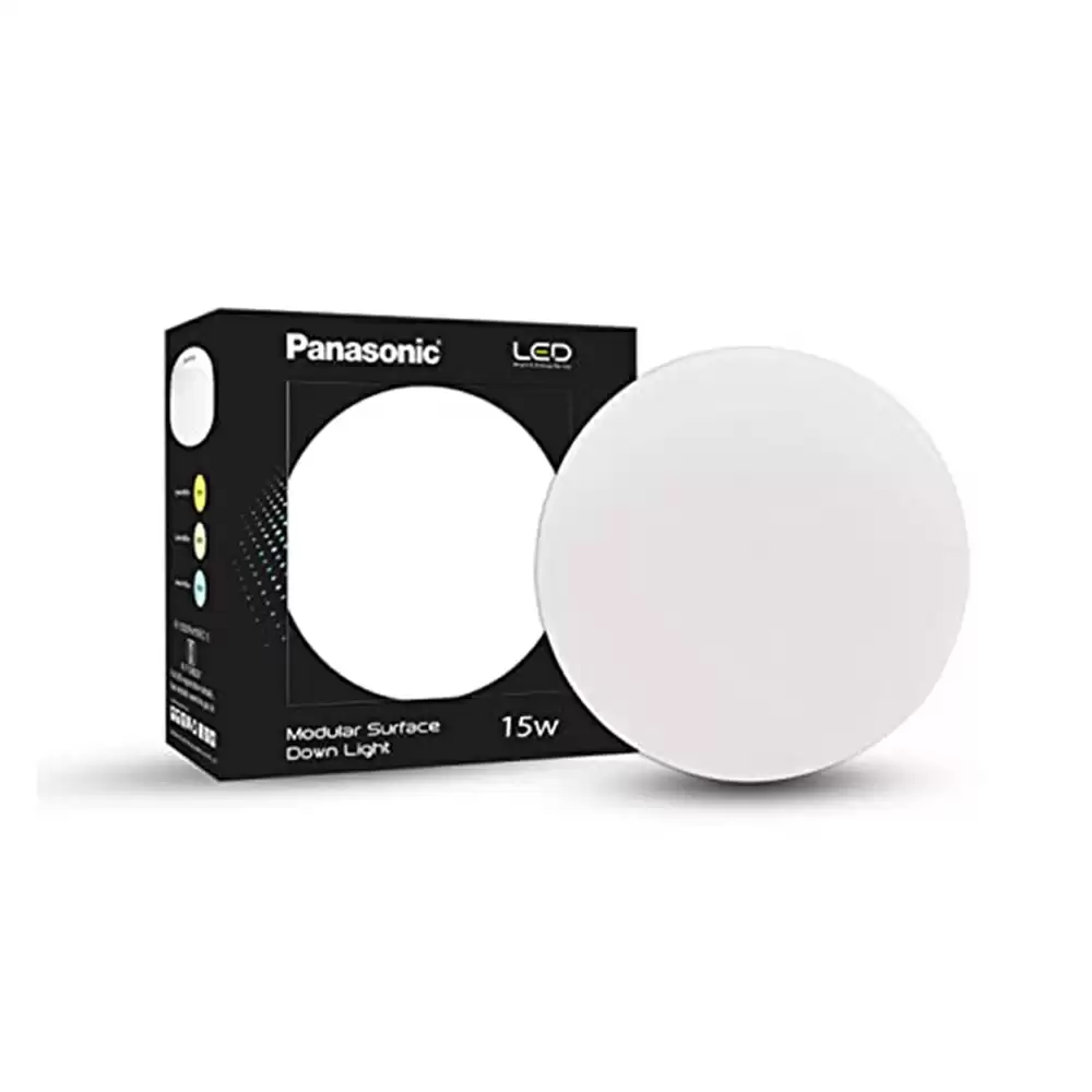 Panasonic 15DTDL 15 Watts Round LED Down Light, Cool Day White