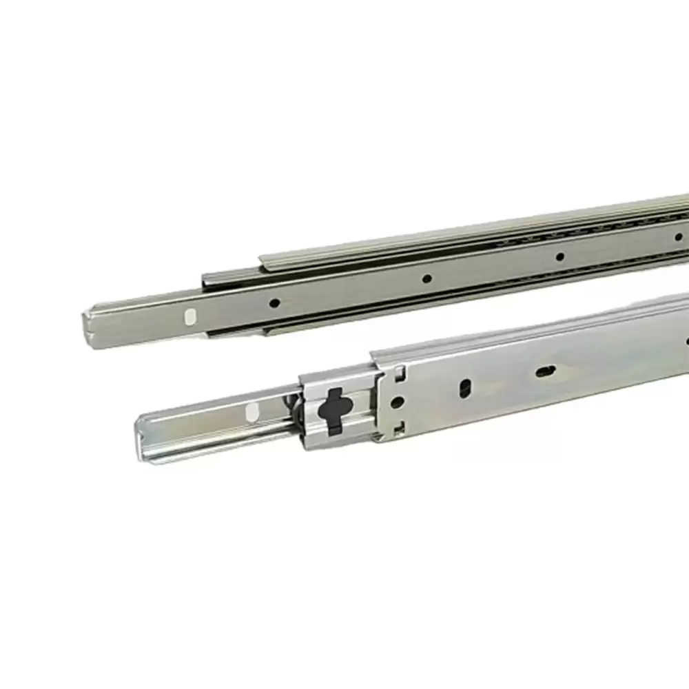 Ebco STDS25-I-30 Regular Close Ball Bearing Full Extension Drawer Slide- 10 Inch (Zinc White Finish)