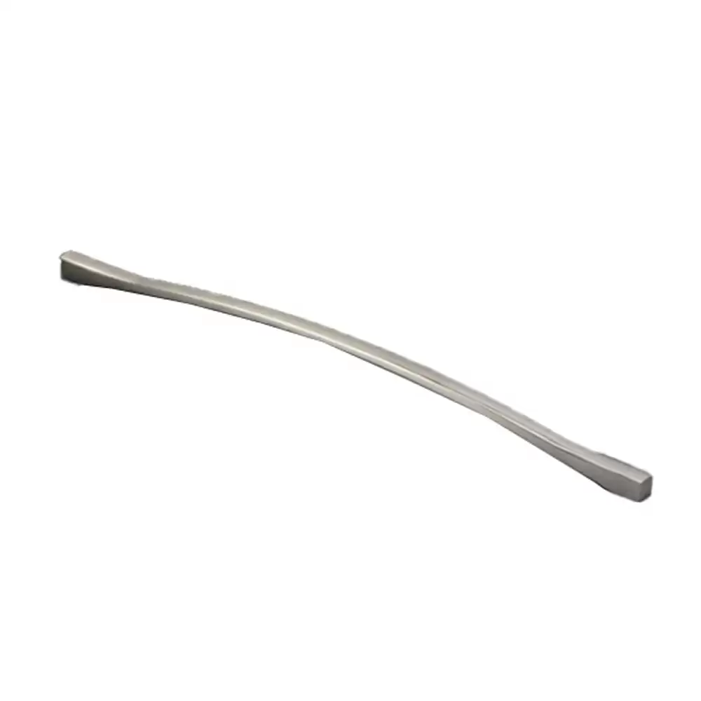 Livsmart AZH-96 96 mm Zinc Cabinet Drawer Handle- Brushed Nickel Finish