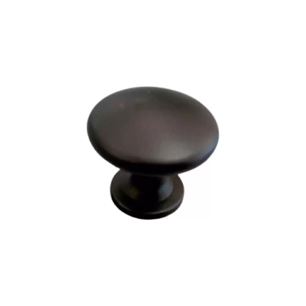 Livsmart AZK-BL 29 mm Zinc Cabinet Knob- Black Finish