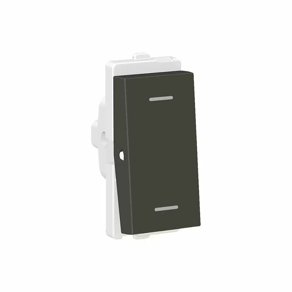 Schneider Electric Clipsal X 10 Amp 1 Module 2 Way Switch - Coke Grey