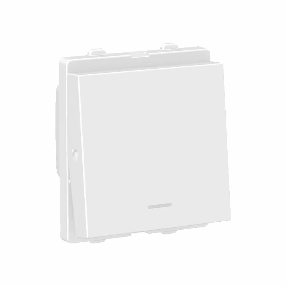 Schneider Electric Clipsal X 16 Amp 2 Module 1 Way Switch With Indicator - White