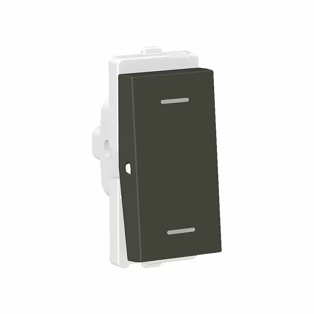 Schneider Electric Clipsal X 16 Amp 1 Module 2 Way Switch - Coke Grey