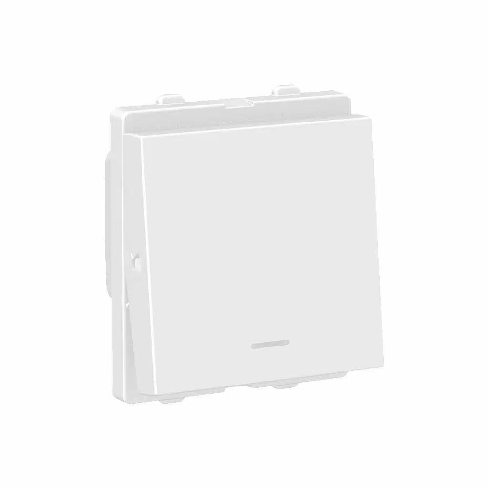 Schneider Electric Clipsal X Double Pole 20 Amp 2 Module Switch With Indicator - White