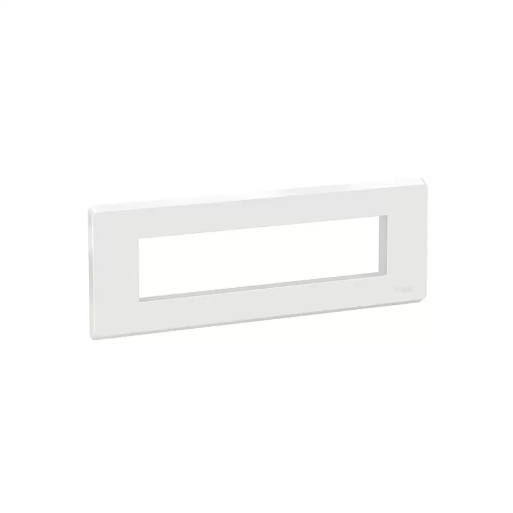 Schneider Electric Clipsal X 9 Module Cover Plate With Fixing Frame - White