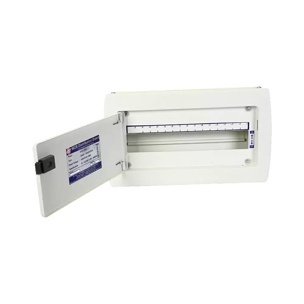 Selvo 16 Way Double Door Distribution Board (SPN), GSELSPN11032 - White