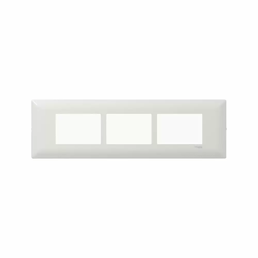 Schneider Electric Livia 9 M Grid & 9 Module Cover Frame - White