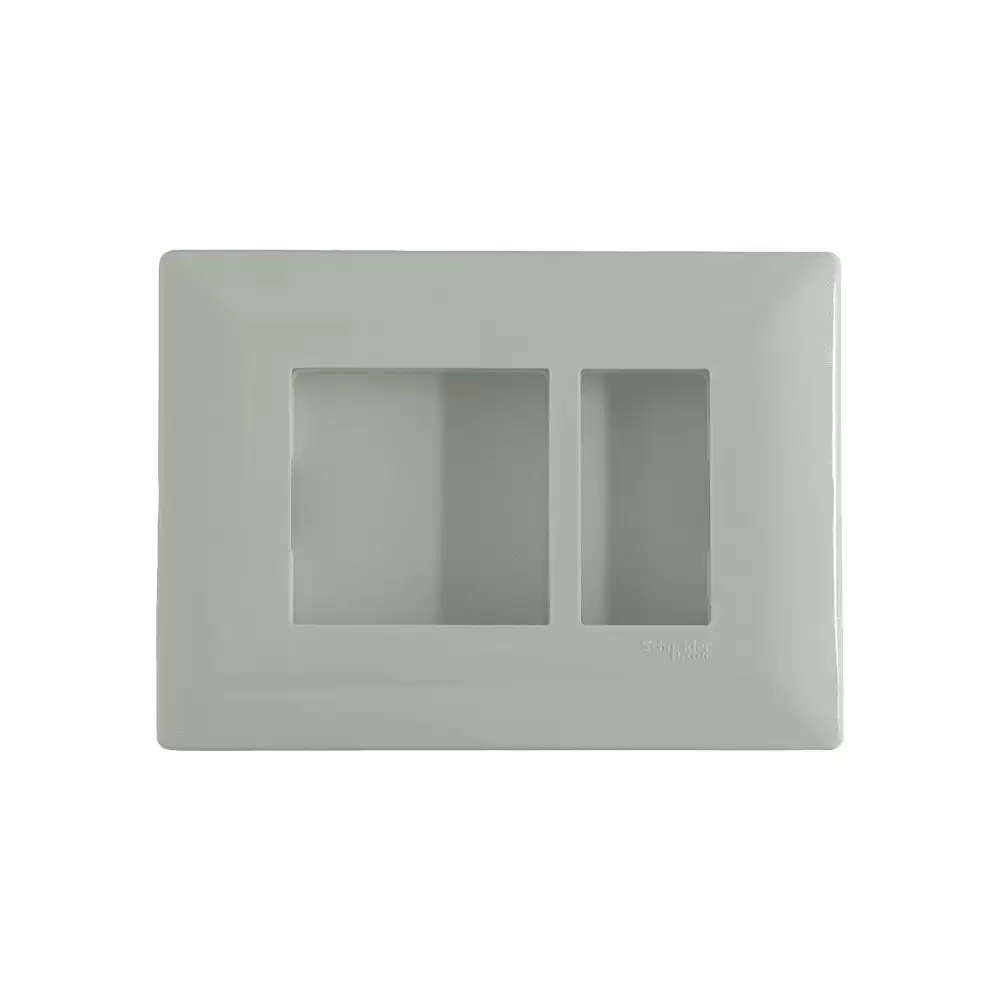 Schneider Electric Livia 3 M Grid & 3 Module Cover Frame - White