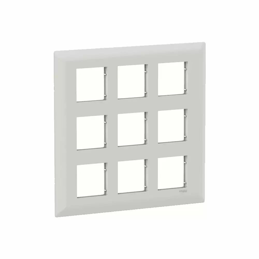 Schneider Electric Livia 18 M Grid & 18 Module Cover Frame - White