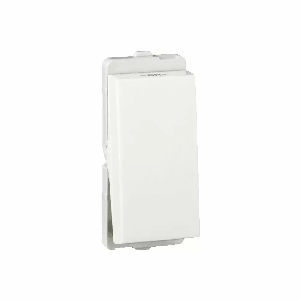 Schneider Electric Livia 20 Amp 1 Module Flush Mounted 1 Way Switch - White