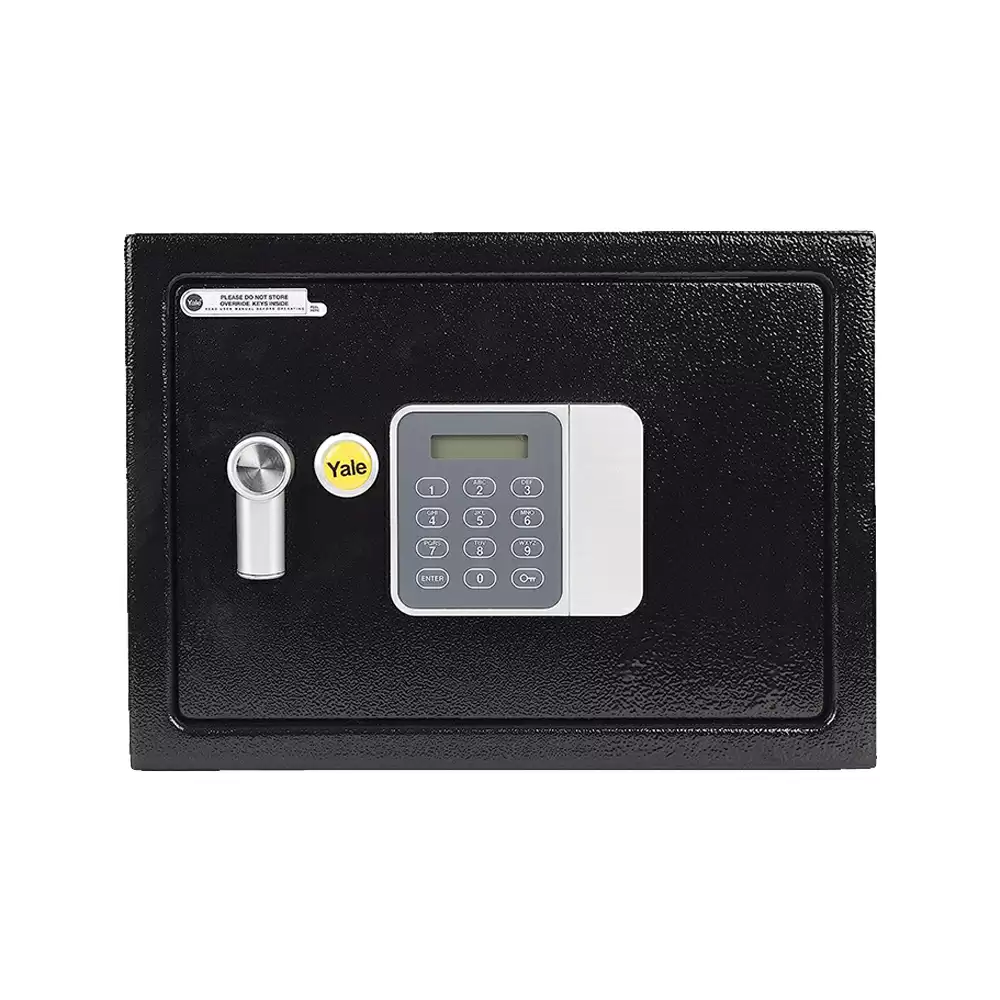 Yale YSG/250/DB1 Alloy Steel (16 Litre) Security Digital Access Guest Safe - Black