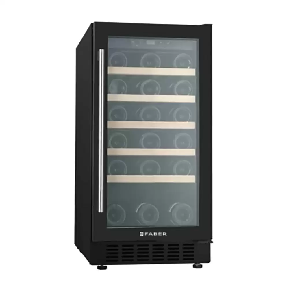 Faber FWC JCF-88 Single Zone Touch Control Built-in Wine Cooler (33 Bottle Capacity) - Black (1 Year Warranty)