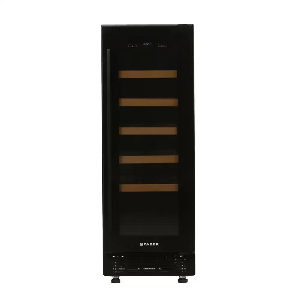 Faber FWC JCF-58 Single Zone Touch Control Built-in Wine Cooler (20 Bottle Capacity) - Black (1 Year Warranty)