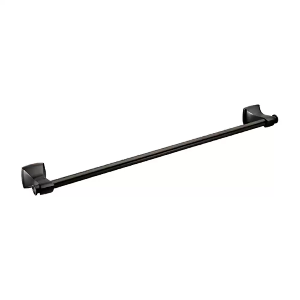 Hafele 495.80.171 Noir Series 750 mm Wall Mounted Towel Bar- Black Matt Finish