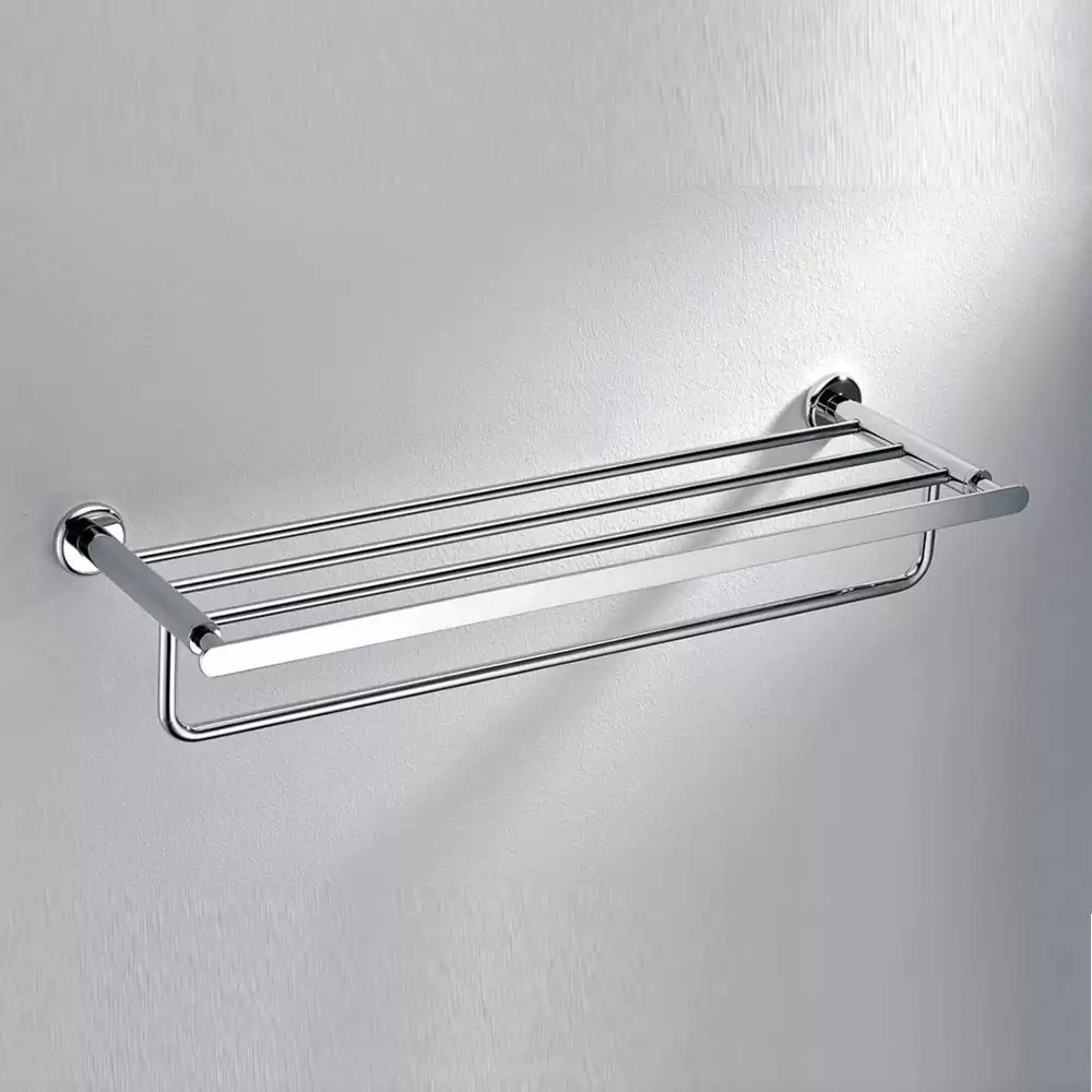 Hafele 580.98.012 Shine Series Towel Rack- Chrome Finish