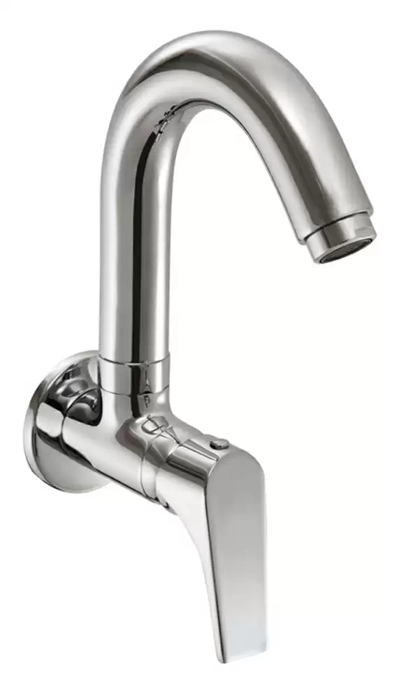 Hafele 589.47.653 Smart Series Wall Mounted Wall Mounted Sink Tap- Chrome Finish