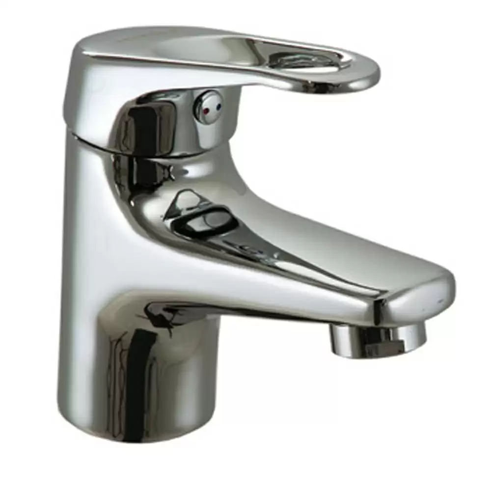 Hafele 589.47.807 Ace Series Deck Mounted Single Lever Basin Mixer- Chrome Finish