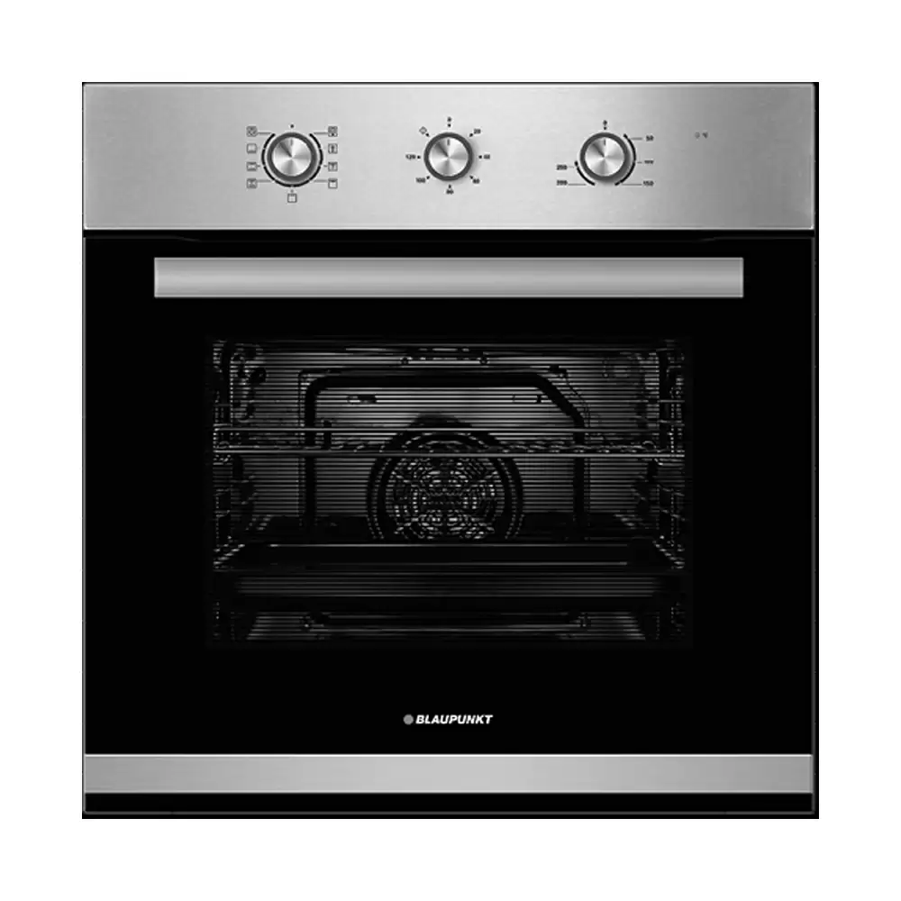 Hettich 5B20N 0290IN Rotary Knob Control Built-in Oven With Grill & Convection, Capacity 70 L - Black & Silver (2 Year Warranty)