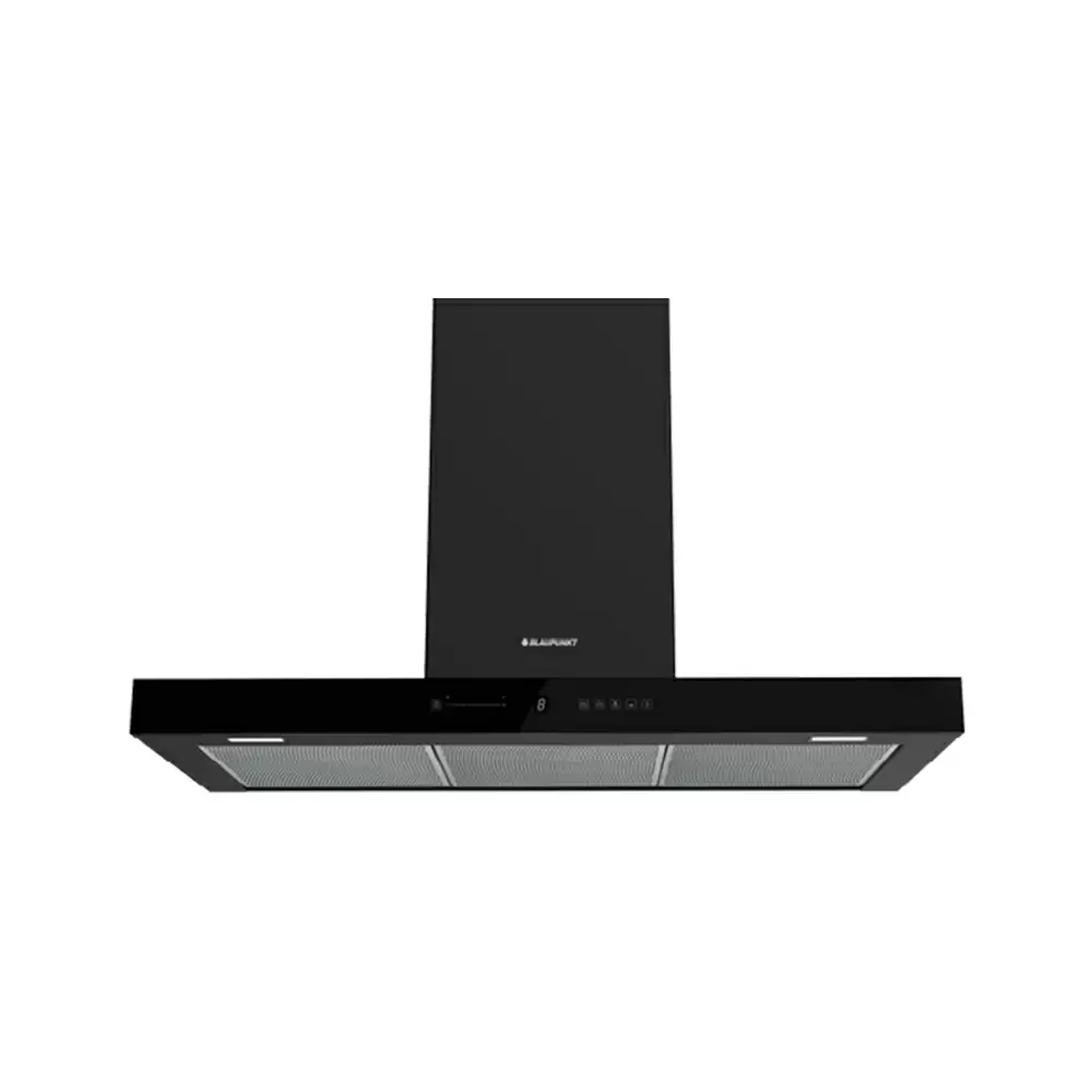 Hetitch 5DS 69770 90 cm Mesh Filter Hood Wall Mounted Kitchen Chimney, Suction Capacity 700 m³/hr - Black (2 Year Warranty)