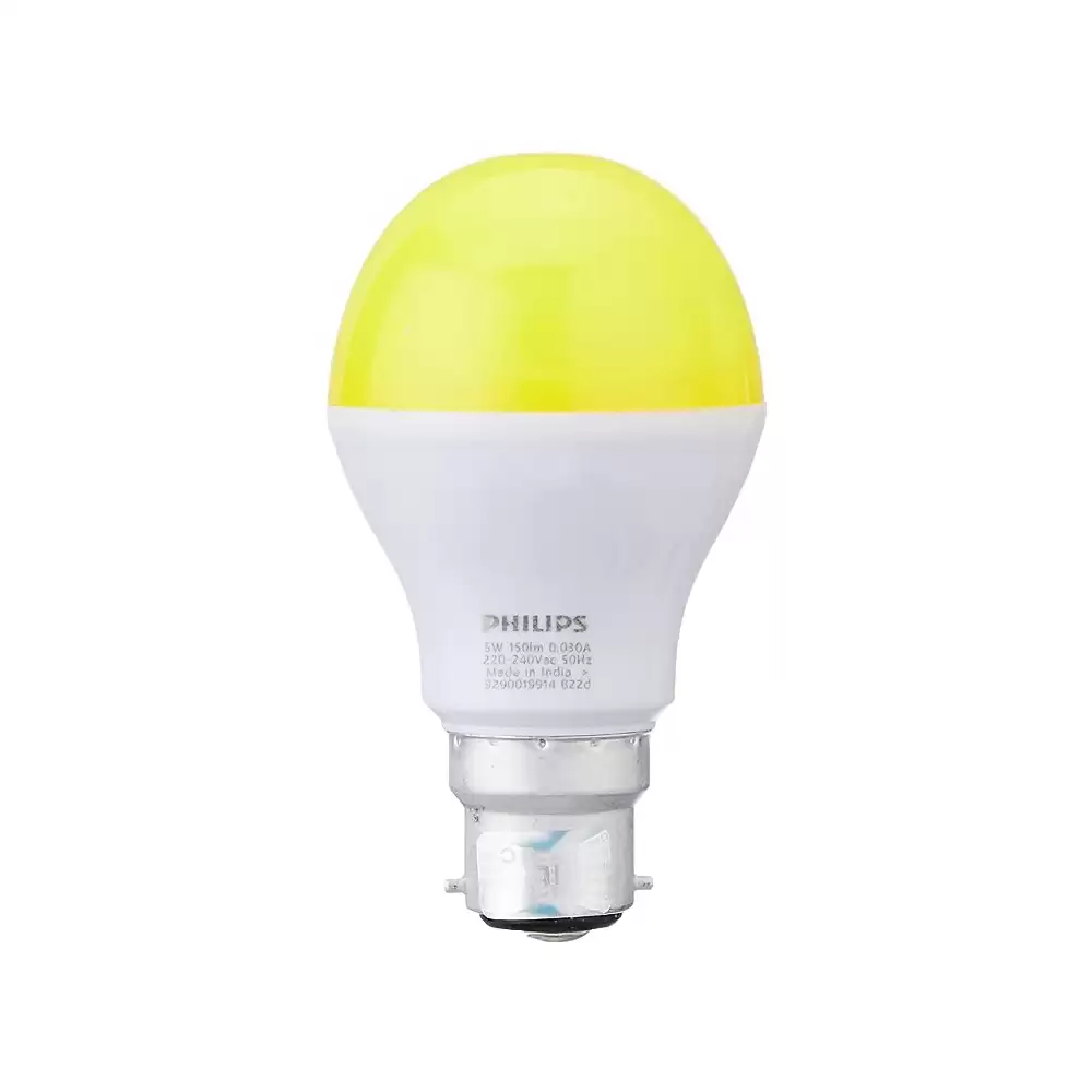 Philips Deco Bright 5 Watt LED Bulb, Yellow - 929001991413