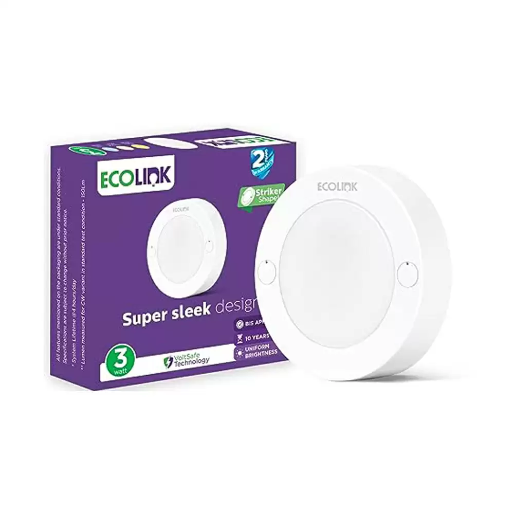 EcoLink Striker 3 Watt LED Ceiling Lights, Red - 929002423005