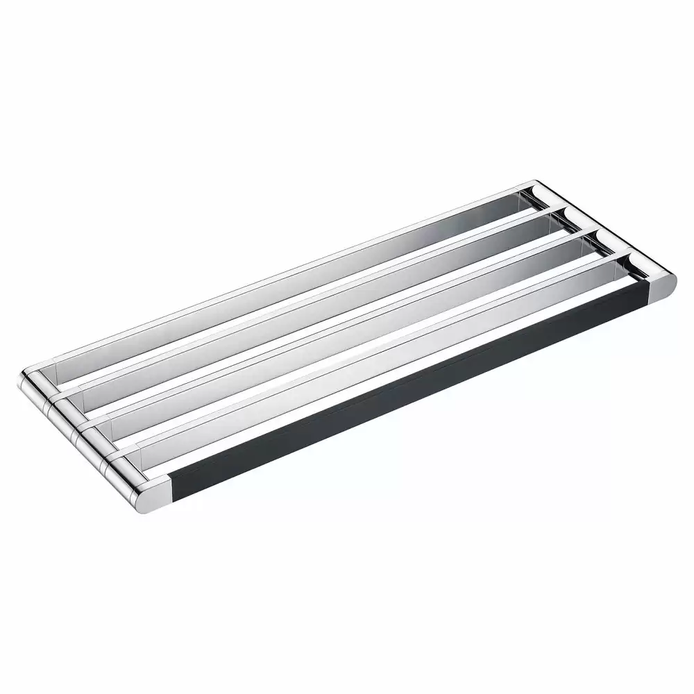 Hafele 983.23.012 Caesary Black Series Multi Towel Rail- Chrome Finish