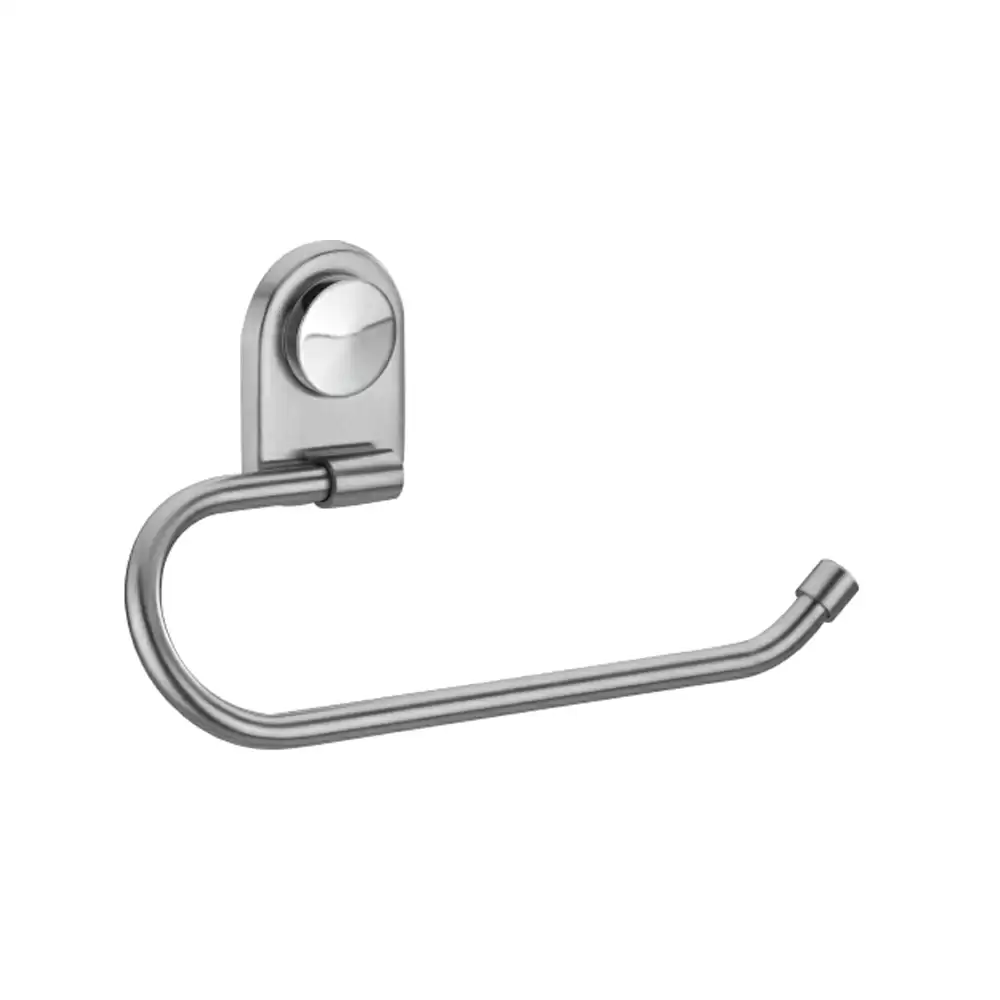 Cera Ormond Stainless Steel Towel Ring - Silver