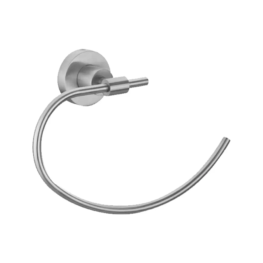 Cera Vermont Aluminium Towel Ring - Silver