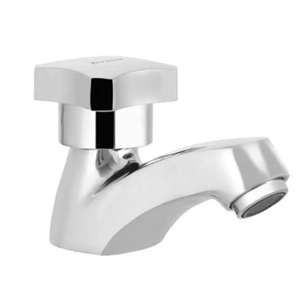 Parryware G0202A1 Jade Pillar Wash Basin Tap With Aerator- Chrome Finish