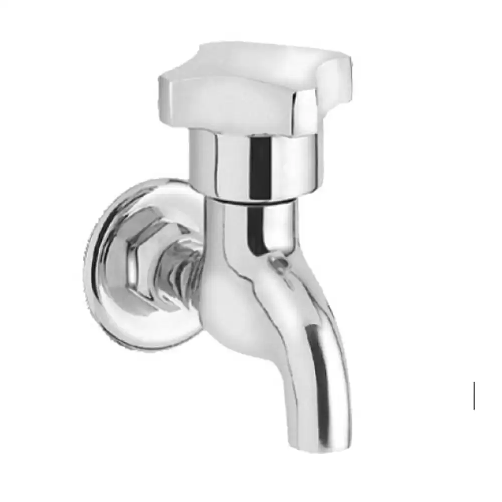 Parryware G0204A1 Jade Bibcock With Wall Flange- Chrome Finish