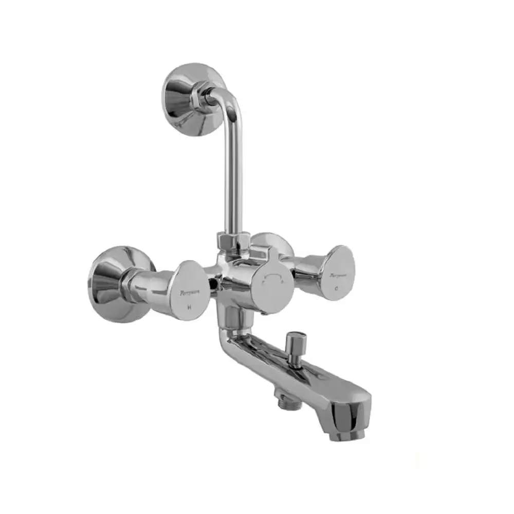 Parryware G4717A1 Droplet 3-in-1 Wall Mixer Bath Faucet- Chrome Finish