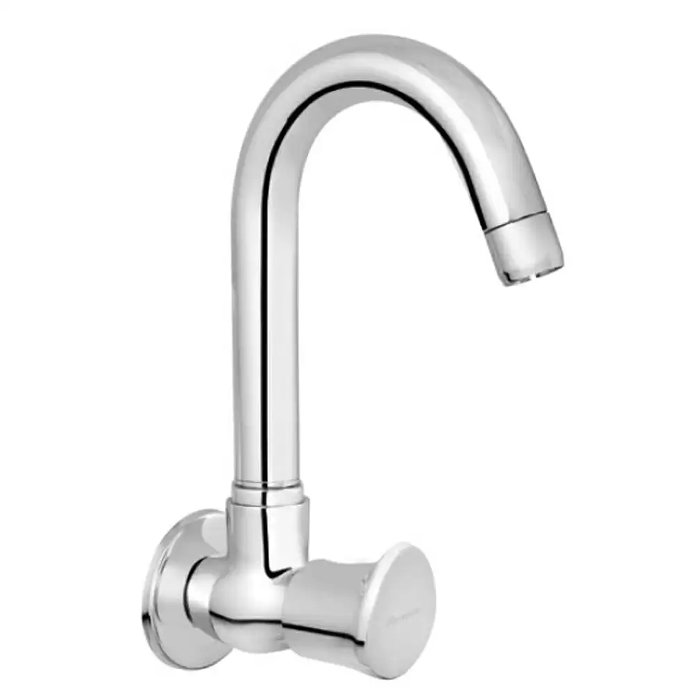 Parryware G4721A1 Droplet Wall Mounted Cock Wash Basin Tap- Chrome Finish