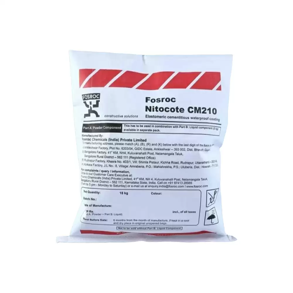 Fosroc 23 Kg CM-210 Nitocote Floor Waterproofing Chemical- Grey