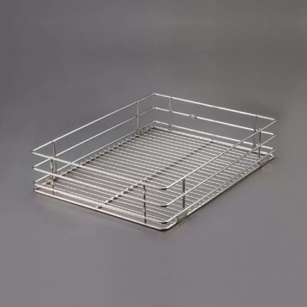 Livsmart RA-17-20-6 Stainless Steel 304 Under Mount Right Angle Plain Basket- 430 x 505 x 150 mm