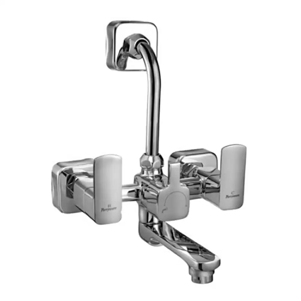 Parryware T2316A1 Quattro Wall Mounted 2 in 1 Wall Mixer- Chrome Finish