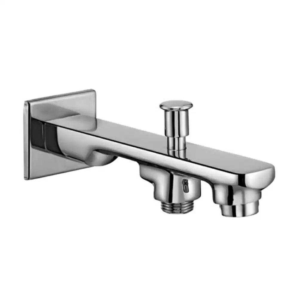 Parryware T2328A1 Quattro Wall Mounted Bath Spout With Diverter- Chrome Finish