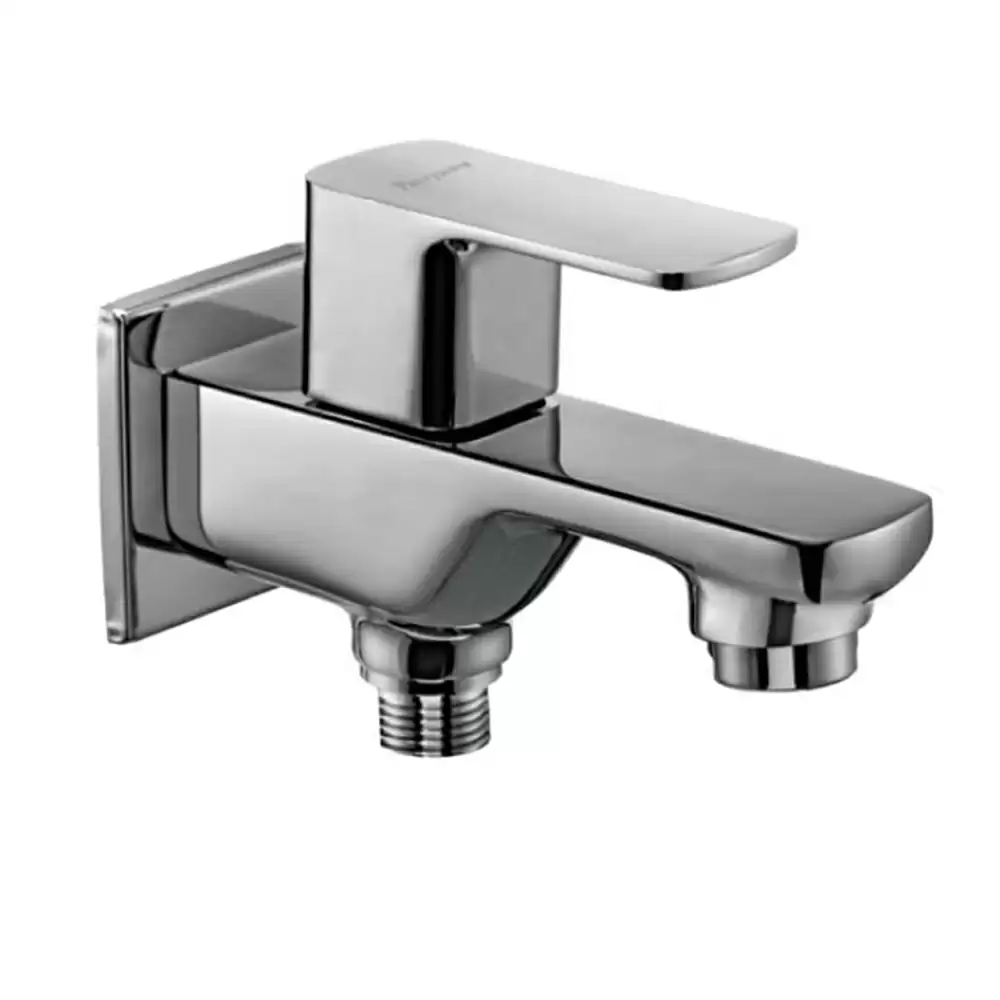 Parryware T2334A1 Quattro Wall Mounted Bib Cock Basin Tap- Chrome Finish