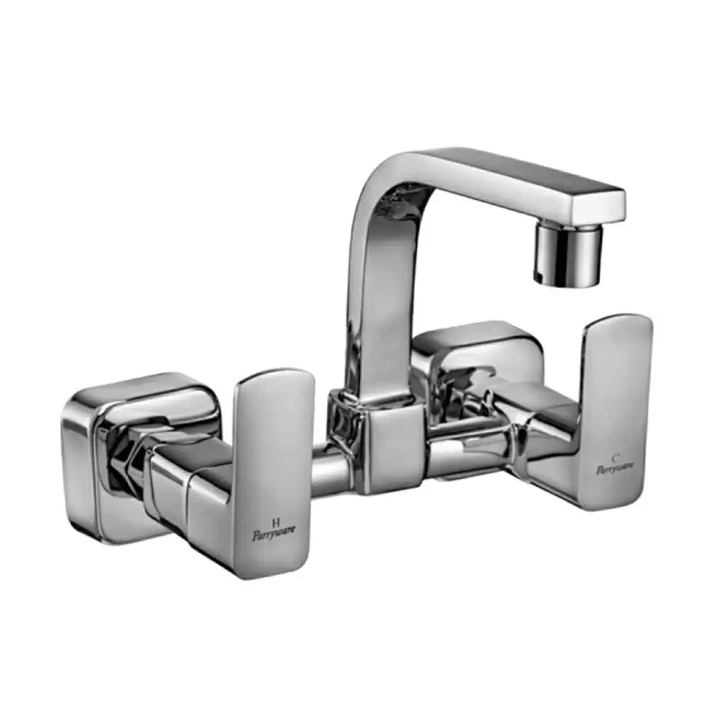 Parryware T2335A1 Quattro Wall Mounted Sink Mixer- Chrome Finish