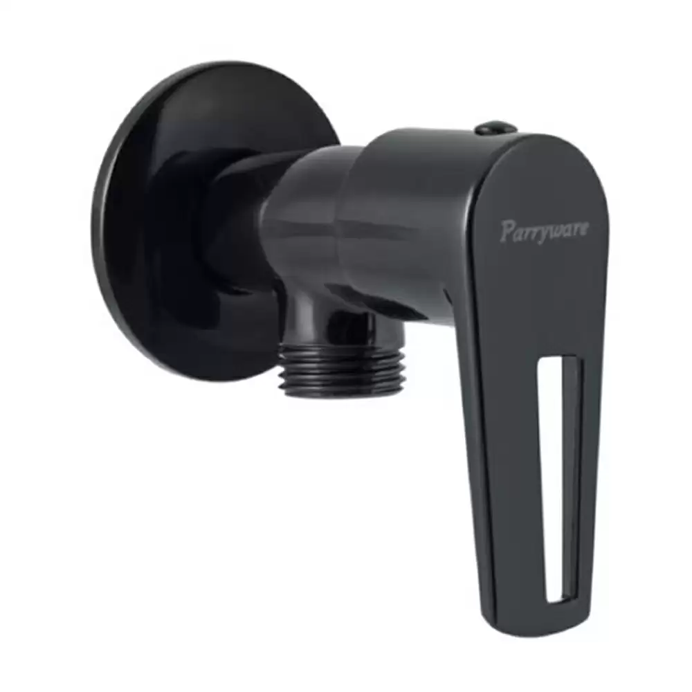 Parryware T4907A5 Nightlife Series Angle Valve- Shiny Black Finish