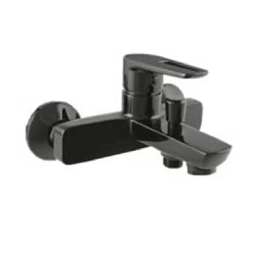 Parryware T4916A5 Nightlife Series Wall Mounted 2 Way Wall Mixer- Shiny Black Finish