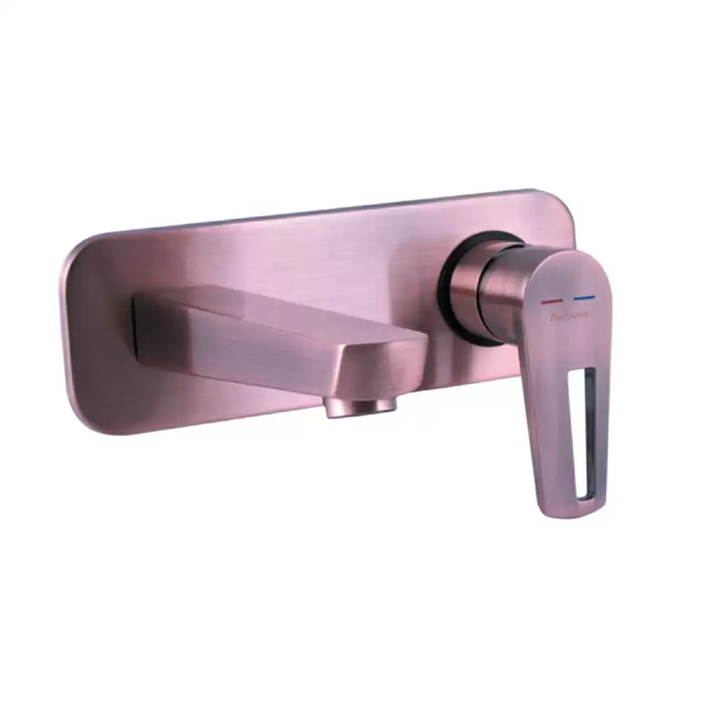 Parryware T4956A6 Nightlife Series Wall Mounted Concealed Basin Mixer- Red Copper Finish