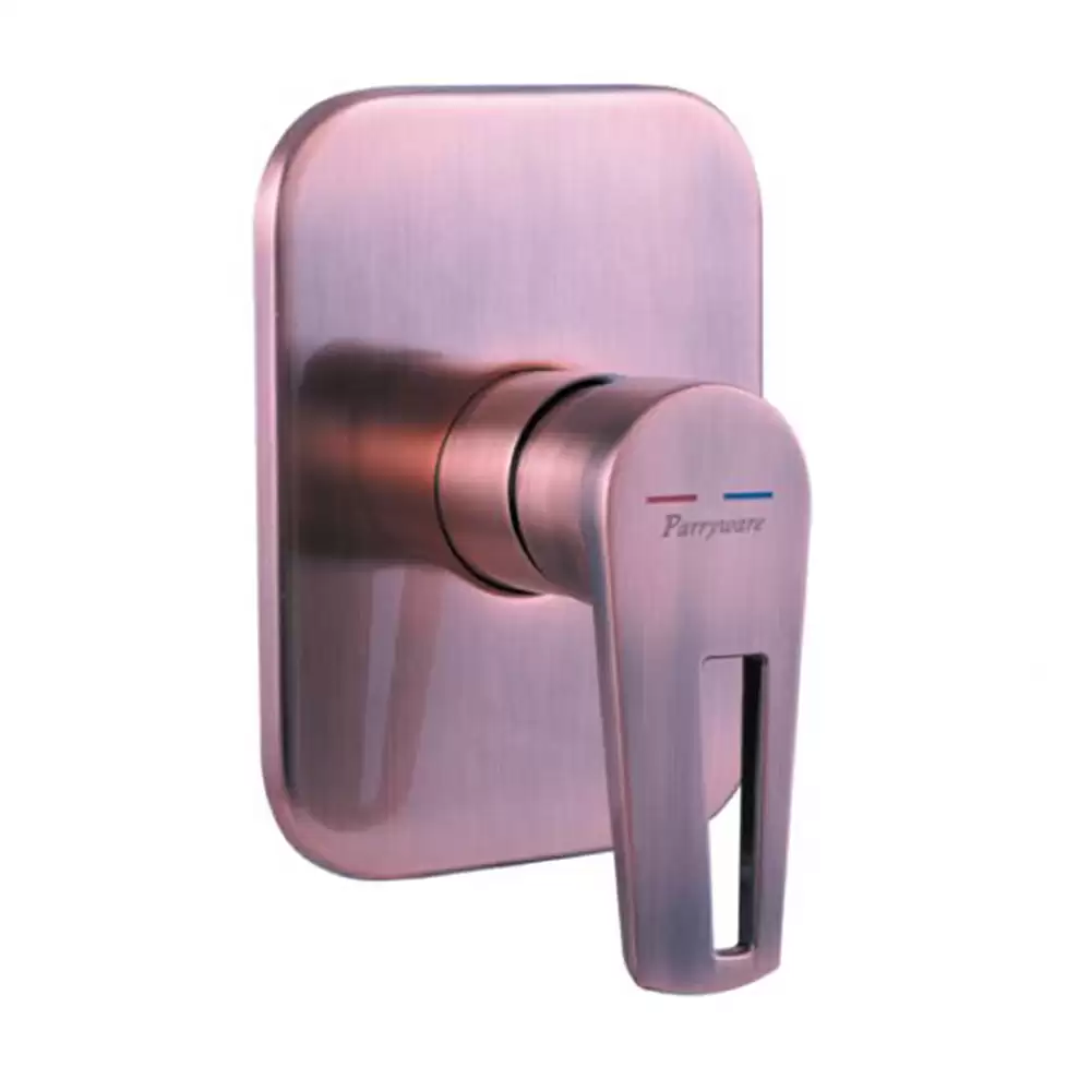 Parryware T4957A6 Nightlife Series Wall Mounted 2 Way Concealed Bath Mixer- Red Copper Finish