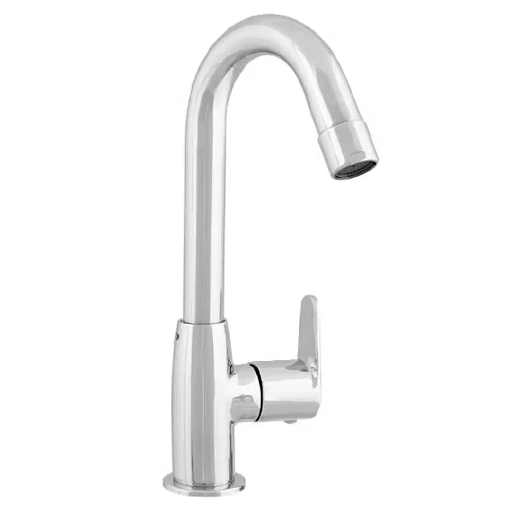 Parryware T5003A1 Uno Quarter Swan Neck Pillar Kitchen Sink Tap- Chrome Finish